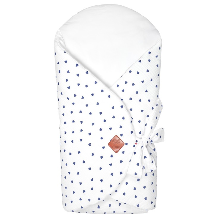 Gigoteuse d'emmaillotage évolutive en gaze de coton Lovio