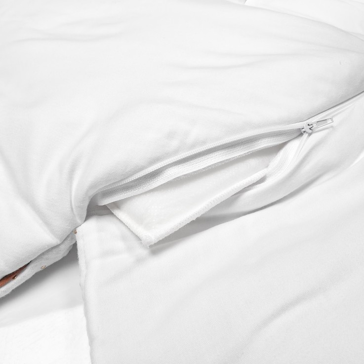 Gigoteuse d'emmaillotage évolutive en gaze de coton, Jeanne