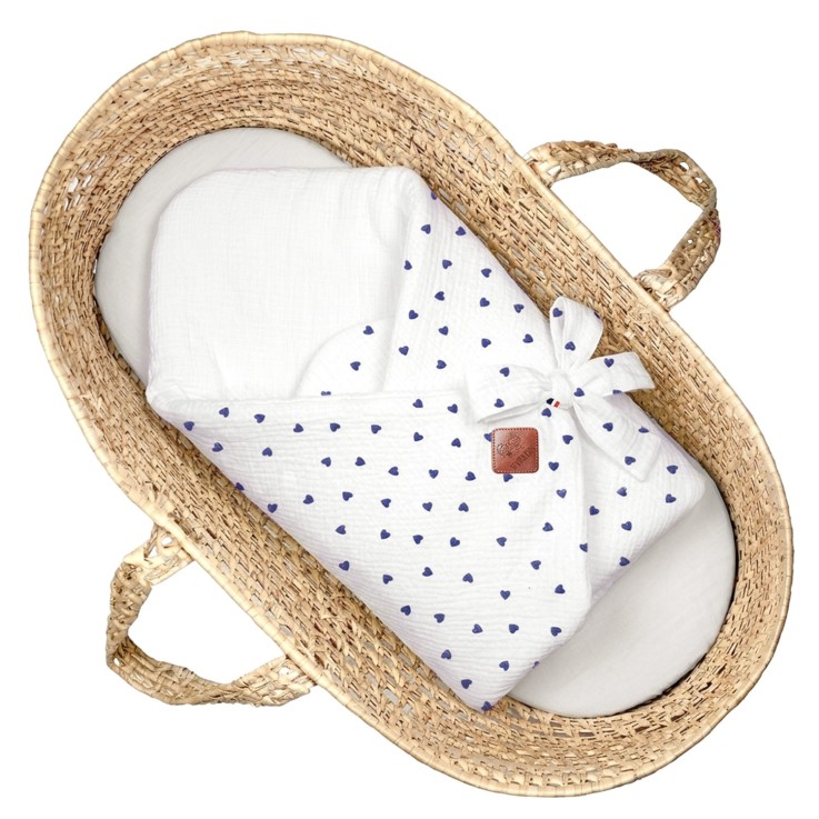 Gigoteuse d'emmaillotage en gaze de coton, Lovio