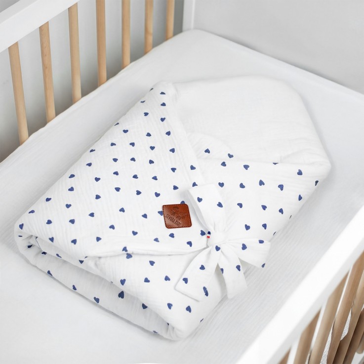 Gigoteuse d'emmaillotage en gaze de coton, Lovio