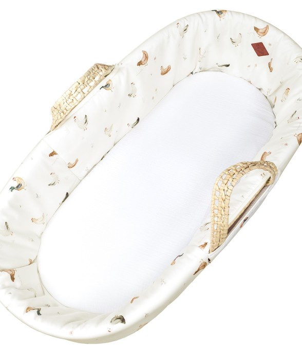 Habillage de couffin en...