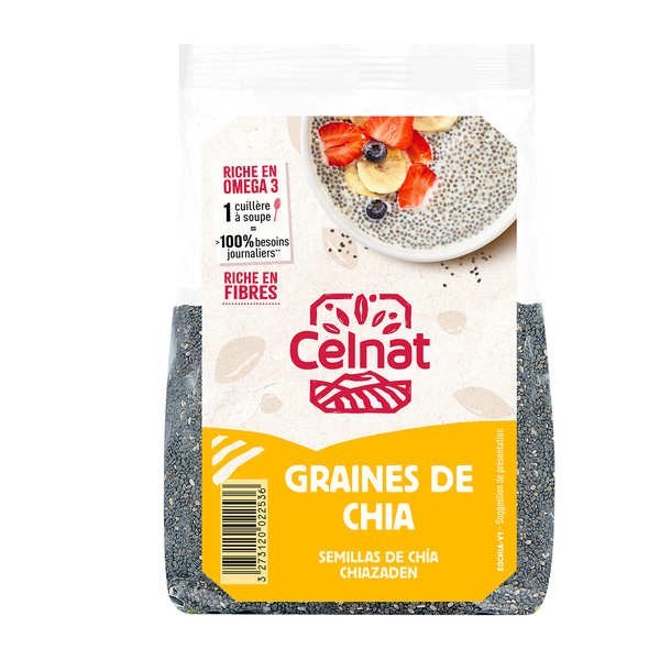 Graines de Chia Bio - Sachet de 250g