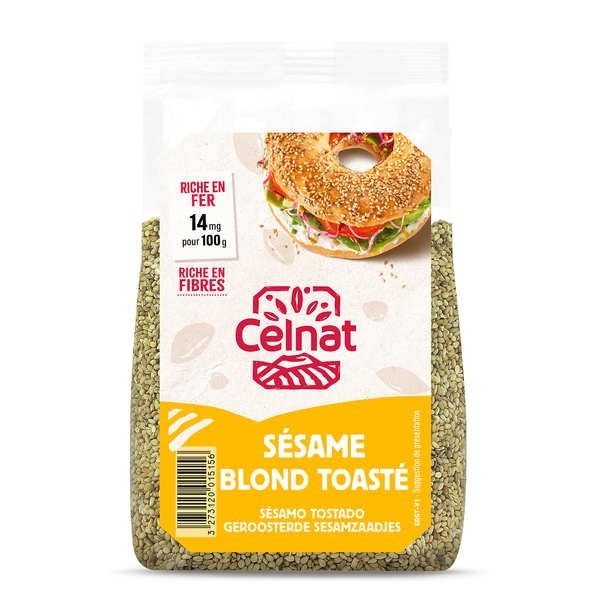 Sésame blond complet toasté bio - Sachet 250g