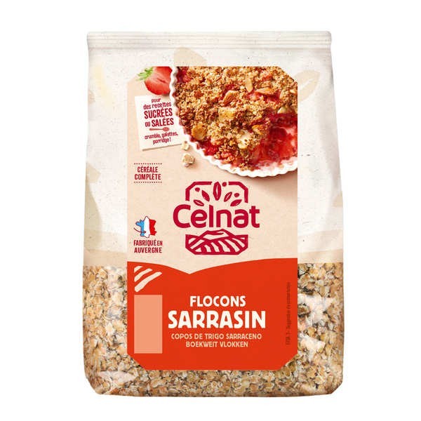 Flocons de sarrasin Bio - Sachet de 350g