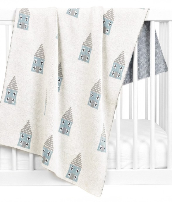 Couverture en coton bio...