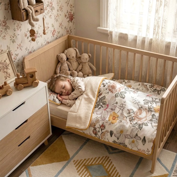 Couverture plaid réversible, Néo Vintage