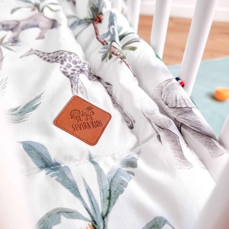 Couverture plaid réversible, SAFARI