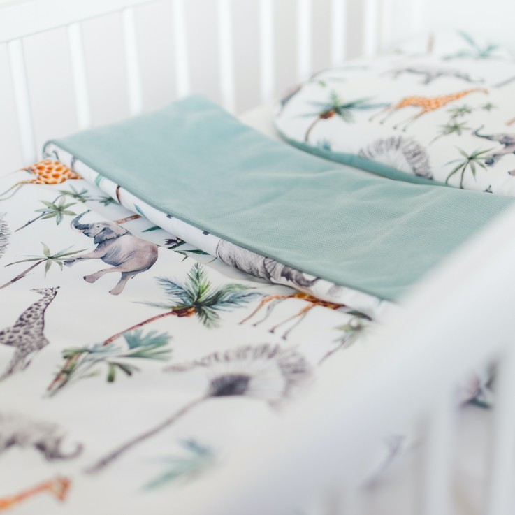 Couverture plaid réversible, SAFARI