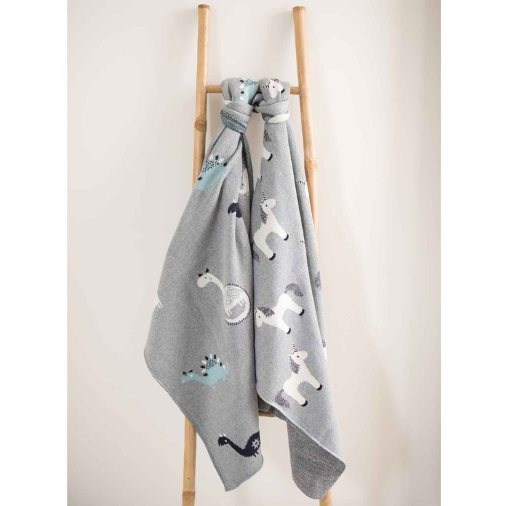 Couverture en coton bio, DINO
