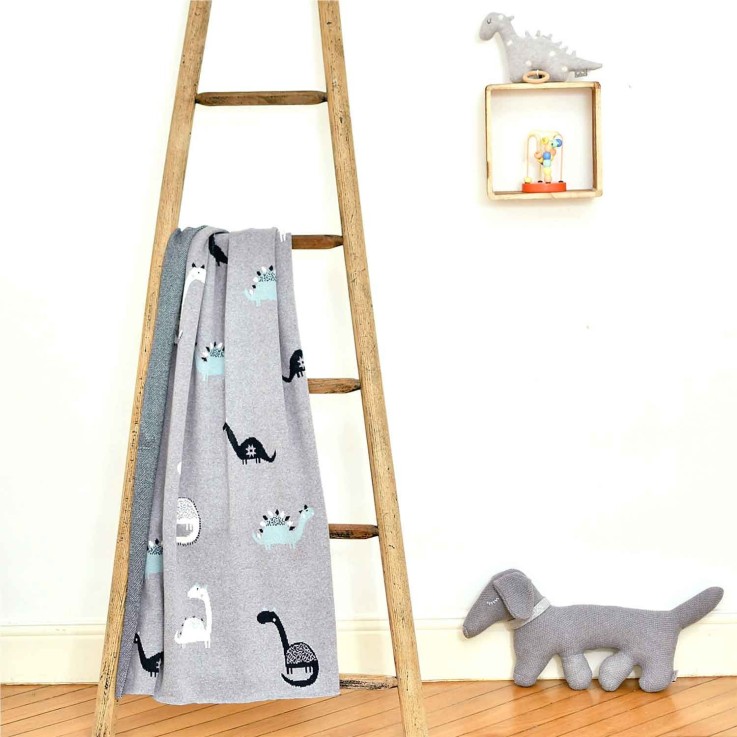 Couverture en coton bio, DINO