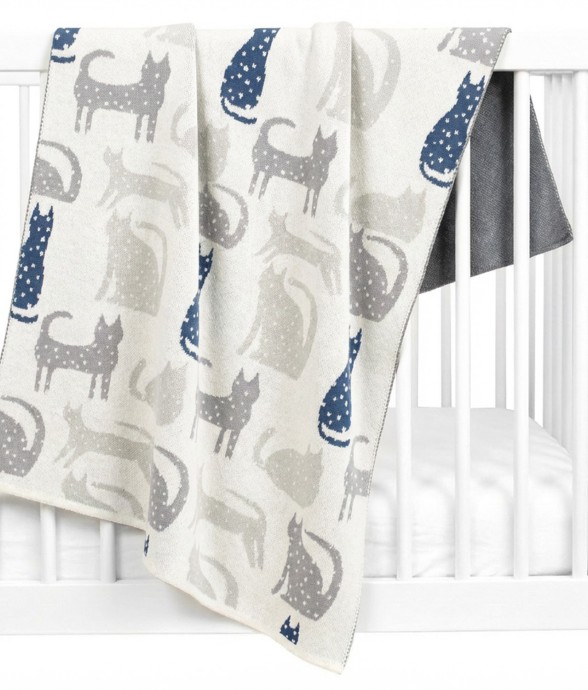 Couverture en coton bio...