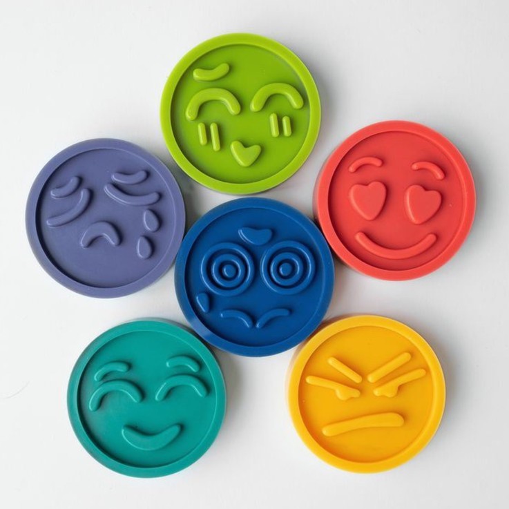 Jouet d'éveil Montessori – Puzzles sensoriels émotions