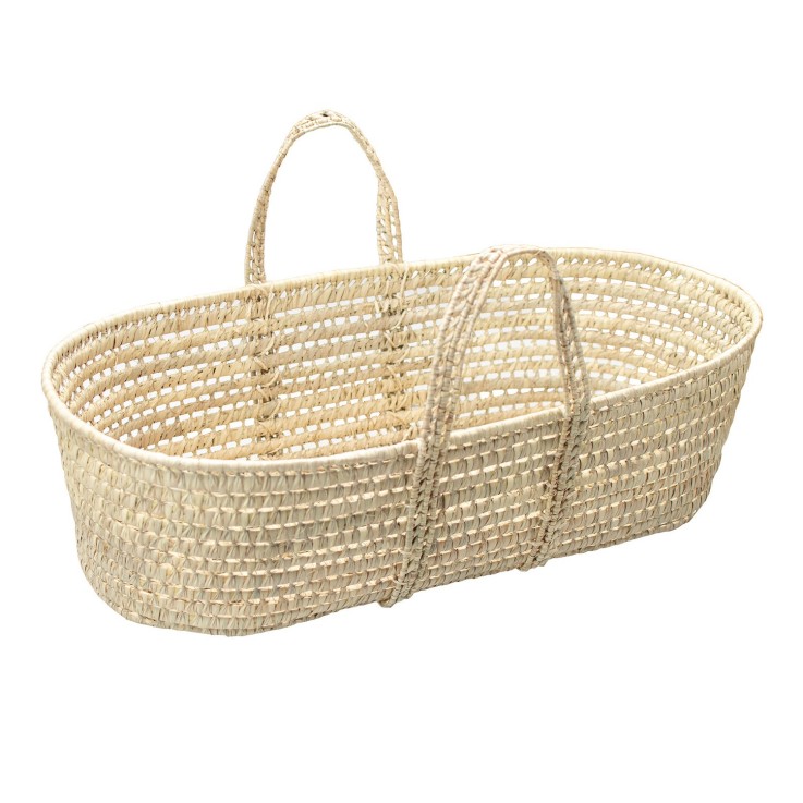 Jouet couffin poupée 60cm en fibres naturelles