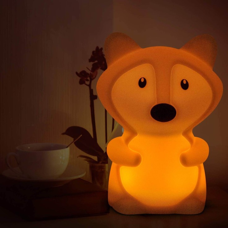 Veilleuse lumineuse avec télécommande, Renard
