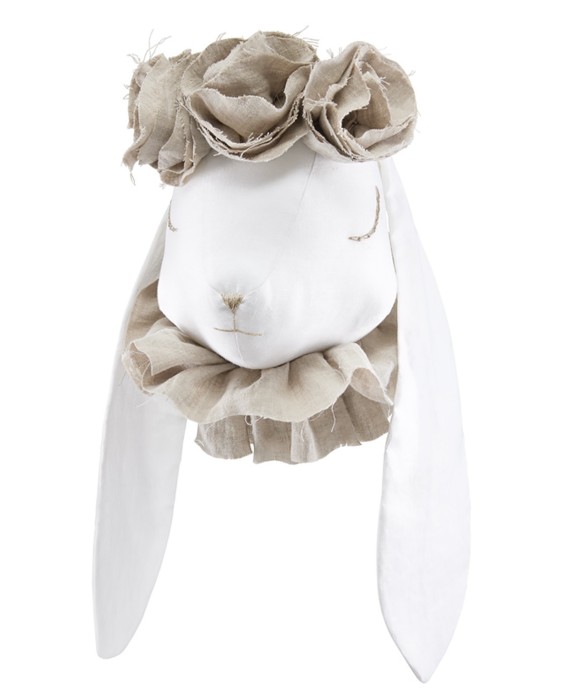 Trophée mural madame lapine...