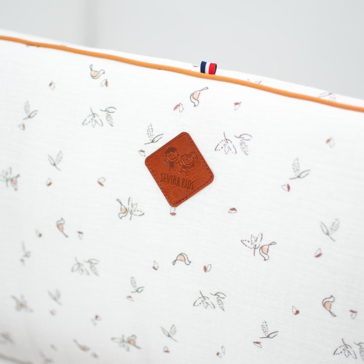 Tour de lit universel en gaze de coton, Melody