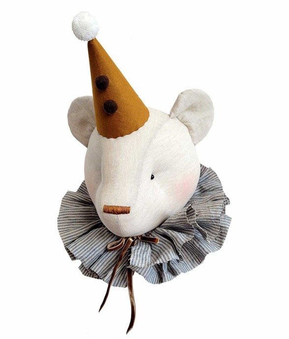 Trophée mural Ours Alex en...