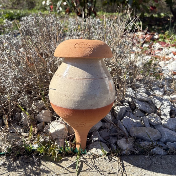 Ollas à planter 1,5 L - Crème vernis