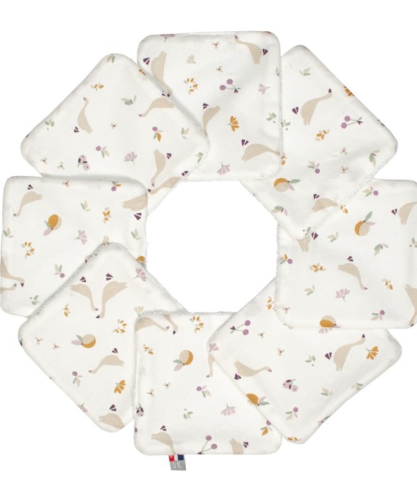 Lingettes bébé lavables 8...