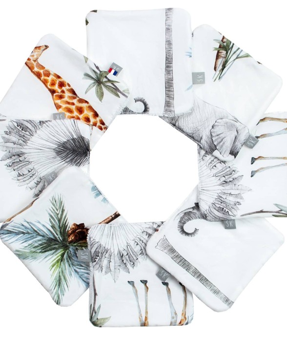 Lingettes lavables en...