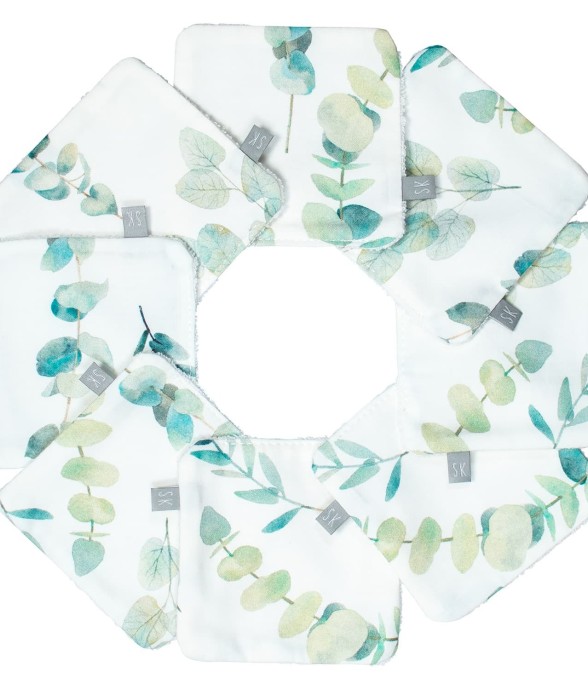 Lingettes bébé lavables 8...