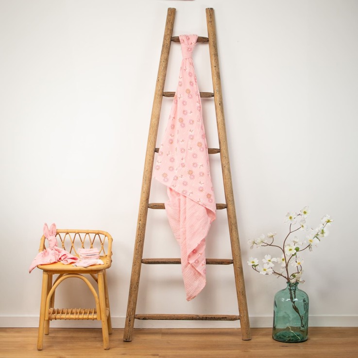 Maxi lange en gaze de coton Rosella