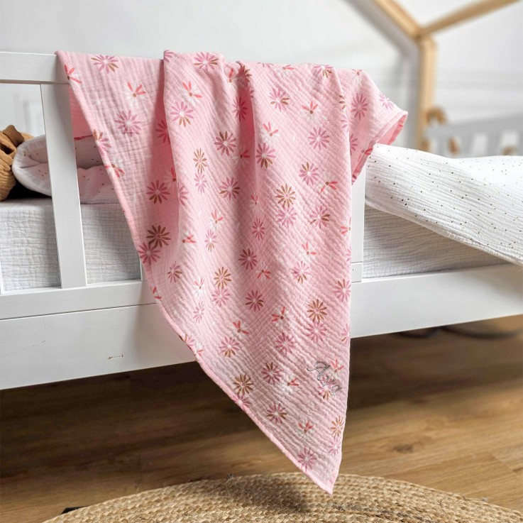 Maxi lange en gaze de coton Rosella
