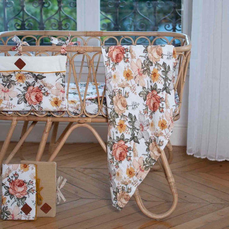 Maxi lange couverture en viscose de bambou, Neo Vintage