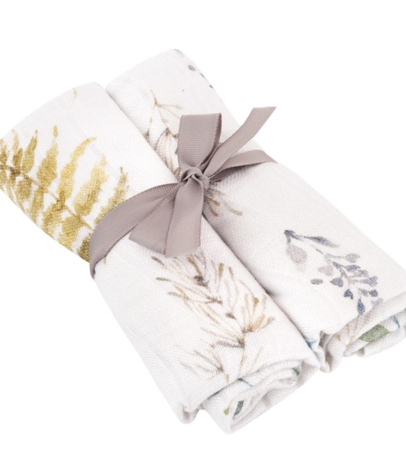 Lot de 2 langes en bambou,...