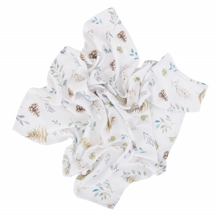 Lot de 2 langes en bambou, NATURA