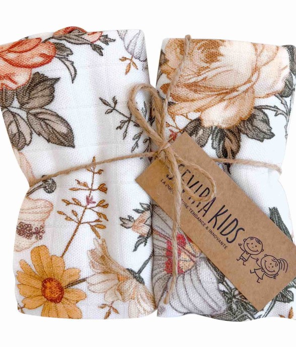 Lot de 2 langes en viscose...