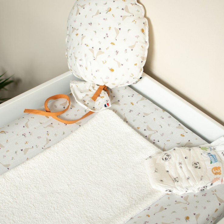 Set housse de matelas à langer + tapis de change, Sidonia