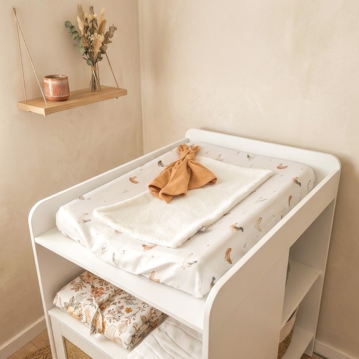 Set housse de matelas à langer + tapis de change, GALLINA