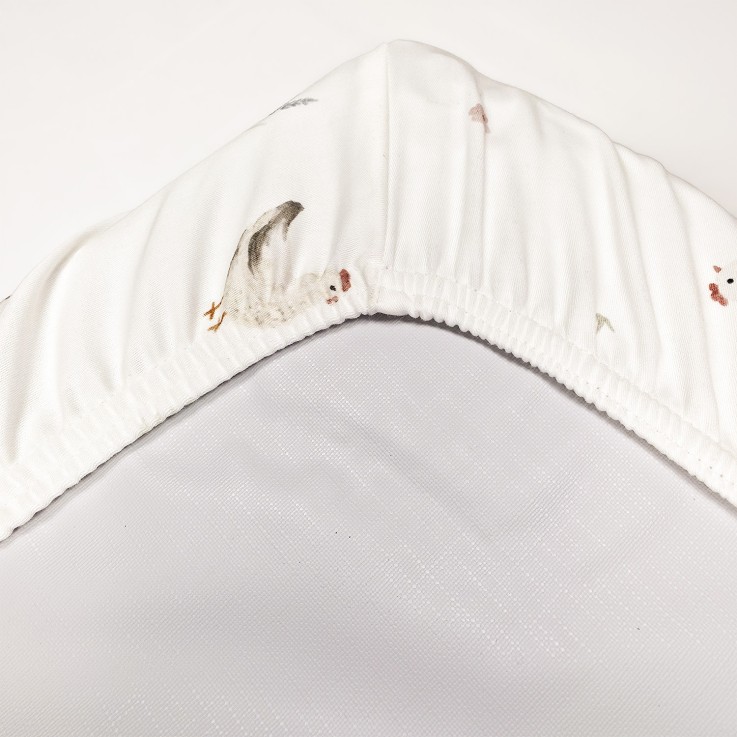 Set housse de matelas à langer + tapis de change, GALLINA