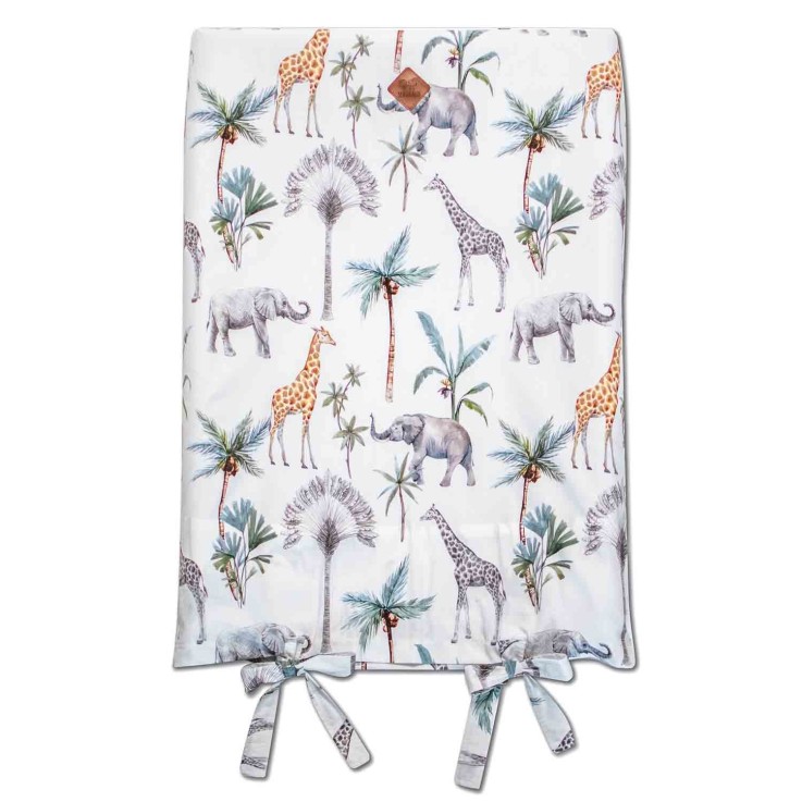 Housse de matelas à langer + tapis de change, Safari