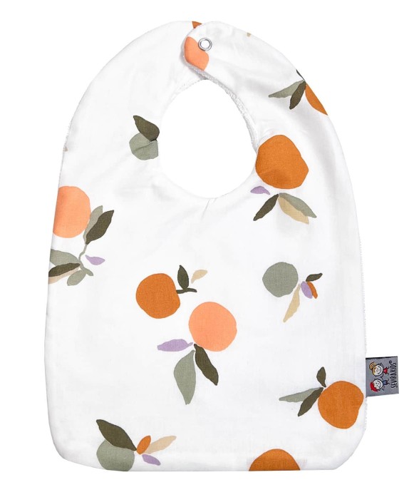 Bavoir en coton, Clem