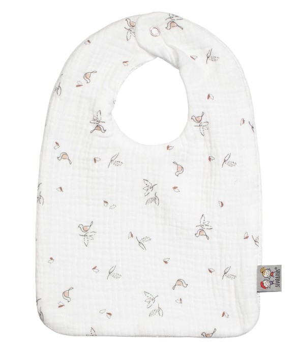 Bavoir en gaze de coton,...