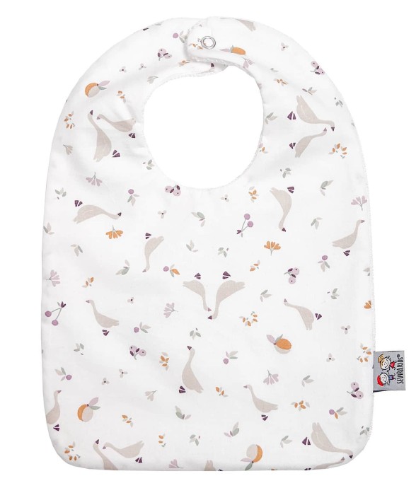 Bavoir en coton, Sidonia