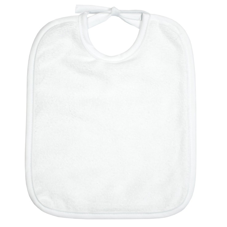 Bavoir à nouer en coton et bambou, Sidonia