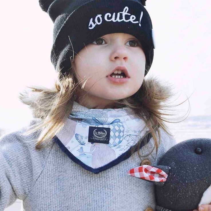 Bandana cache-cou réversible, ROBIN