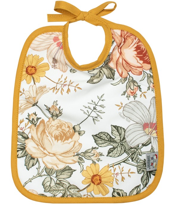 Bavoir à nouer en coton et...