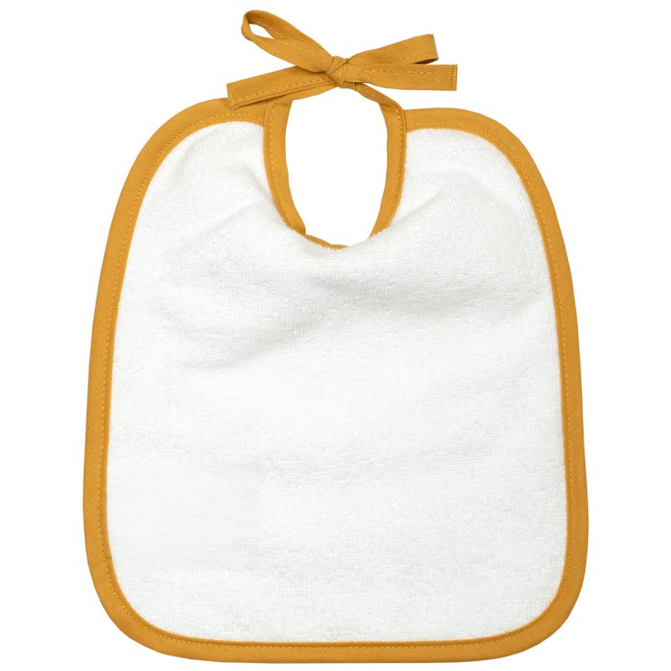 Bavoir à nouer en coton et bambou, Néo Vintage