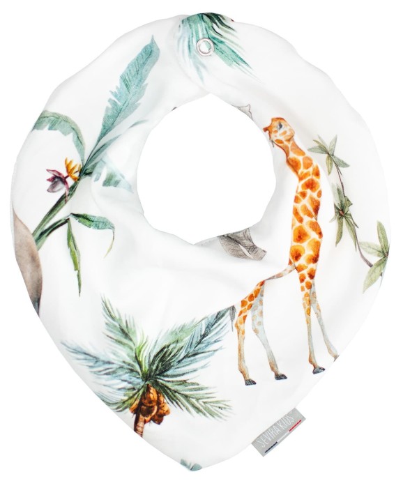 Bavoir bandana en coton,...