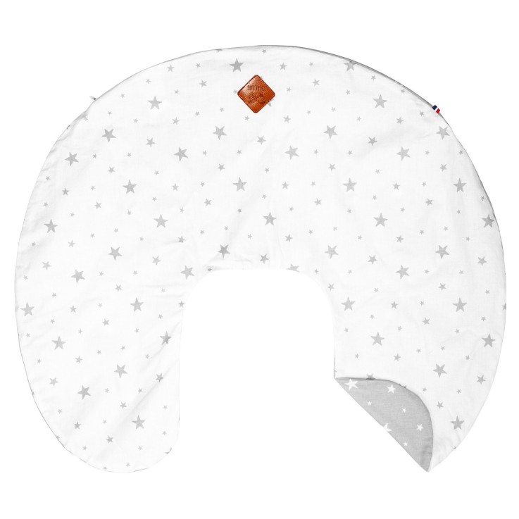 Housse pour coussin d'allaitement ergonomique, Stella