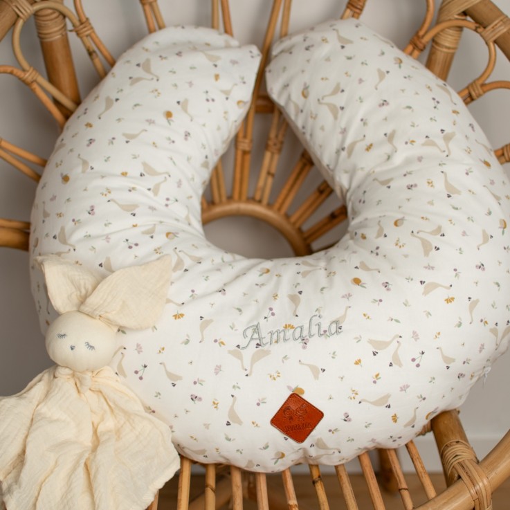 Housse pour coussin d'allaitement ergonomique, Sidonia