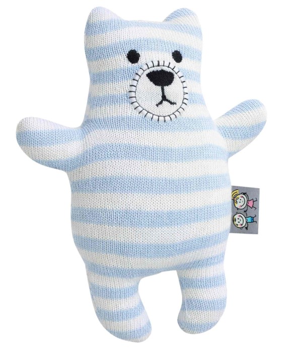 Peluche doudou ourson en...