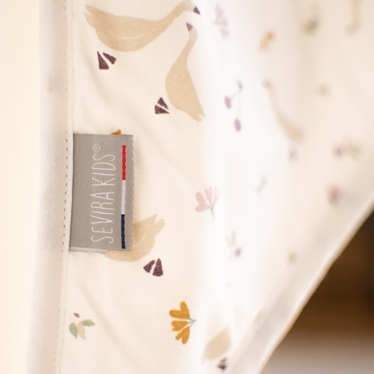 Ma première cape de bain en coton et bambou, Sidonia