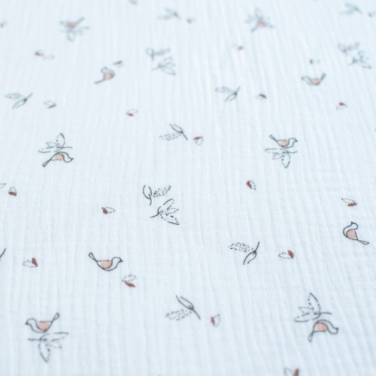 Ma première cape de bain en gaze de coton et bambou, Melody