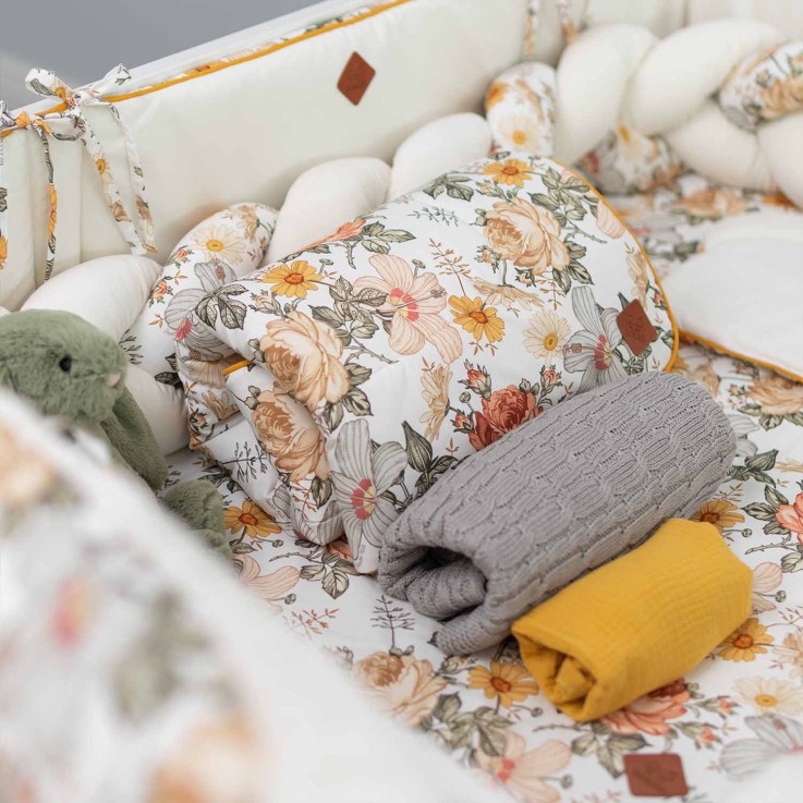 Grande cape de bain en coton et bambou, Néo Vintage