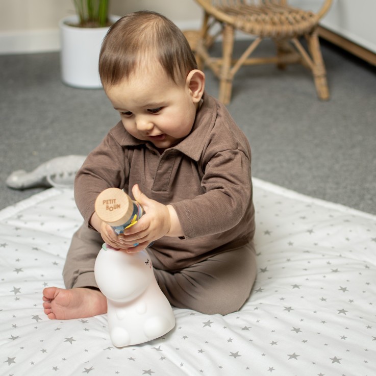 Tapis de parc, tapis d'éveil réversible, Stella